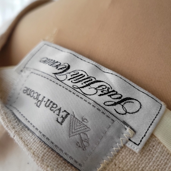 Vintage Evan Picone for Saks Fifth Avenue Linen Single Button Blazer Size 12 - Picture 5 of 7